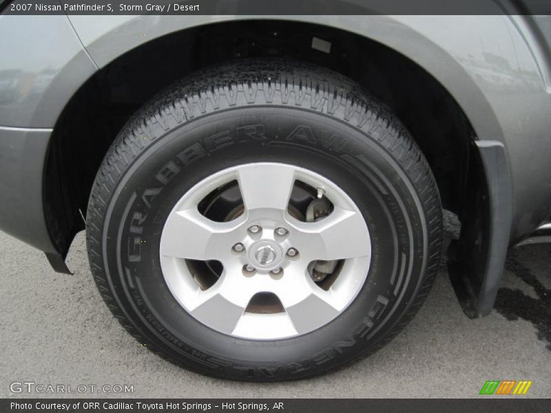 Storm Gray / Desert 2007 Nissan Pathfinder S