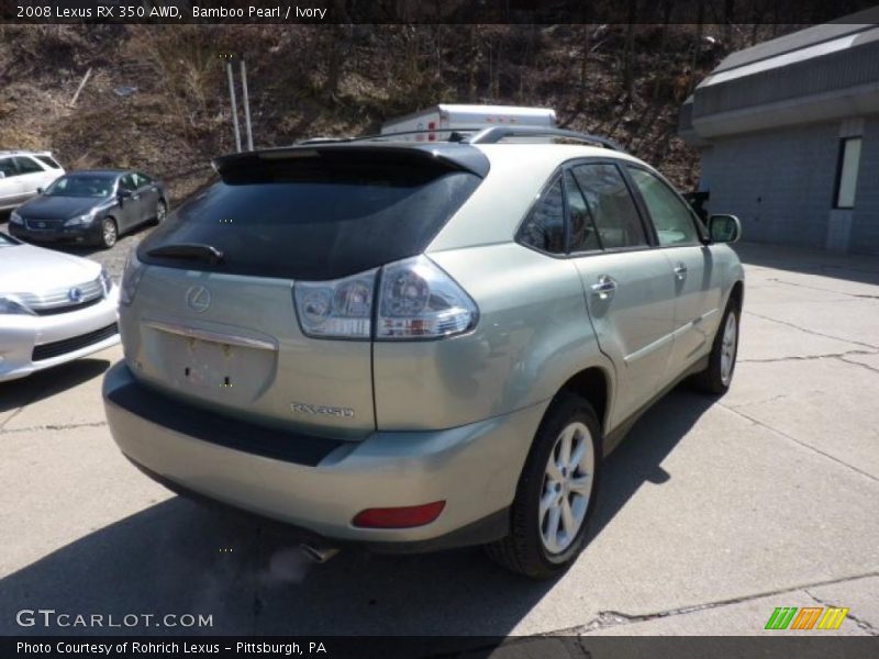 Bamboo Pearl / Ivory 2008 Lexus RX 350 AWD