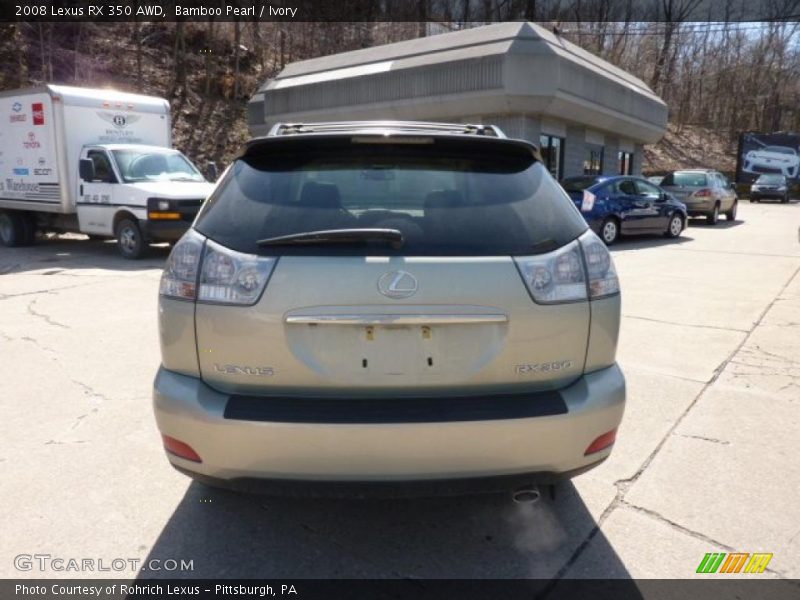 Bamboo Pearl / Ivory 2008 Lexus RX 350 AWD