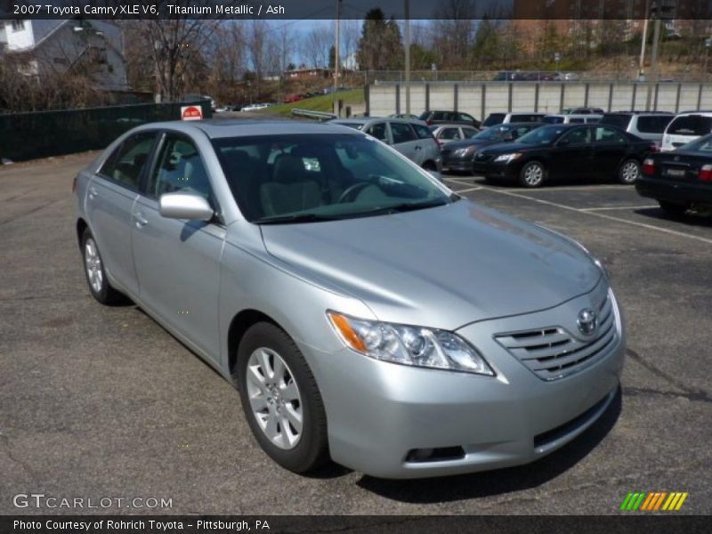 Titanium Metallic / Ash 2007 Toyota Camry XLE V6