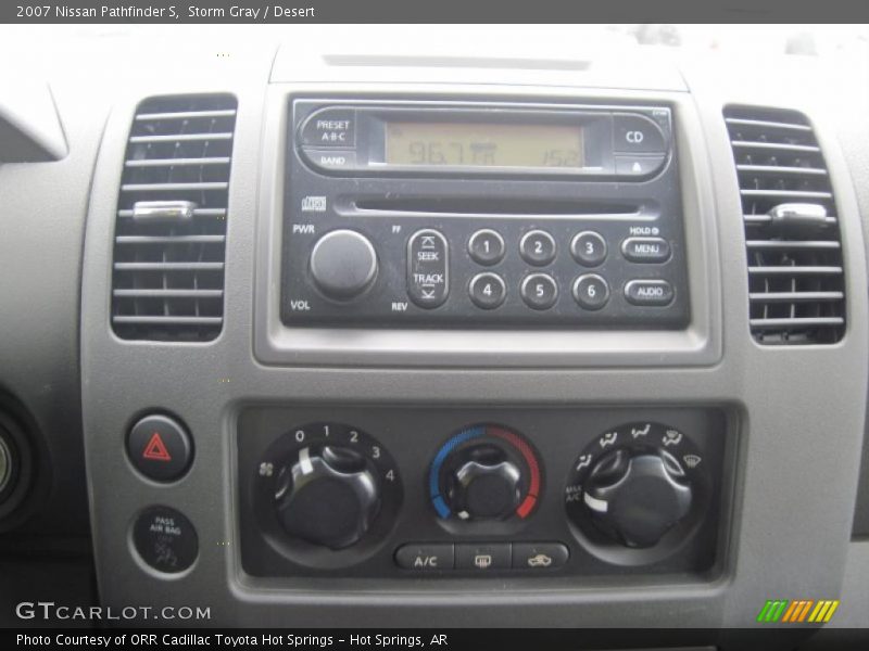 Storm Gray / Desert 2007 Nissan Pathfinder S