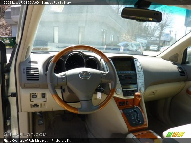 Bamboo Pearl / Ivory 2008 Lexus RX 350 AWD