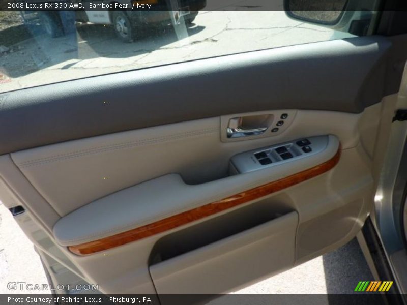 Bamboo Pearl / Ivory 2008 Lexus RX 350 AWD