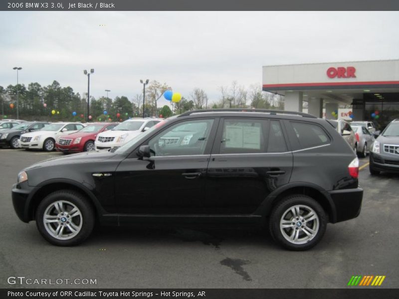 Jet Black / Black 2006 BMW X3 3.0i