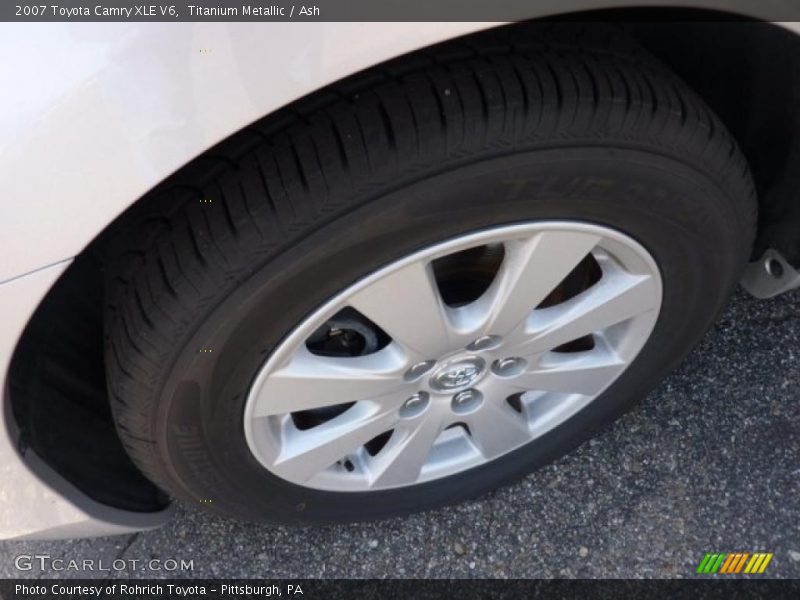 Titanium Metallic / Ash 2007 Toyota Camry XLE V6