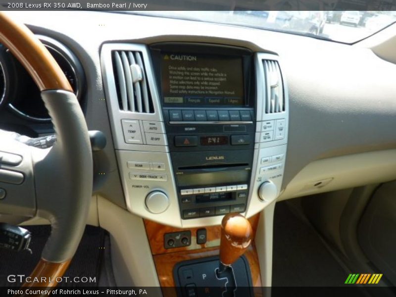 Bamboo Pearl / Ivory 2008 Lexus RX 350 AWD