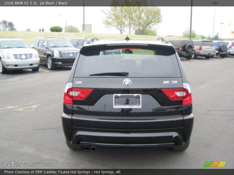 Jet Black / Black 2006 BMW X3 3.0i