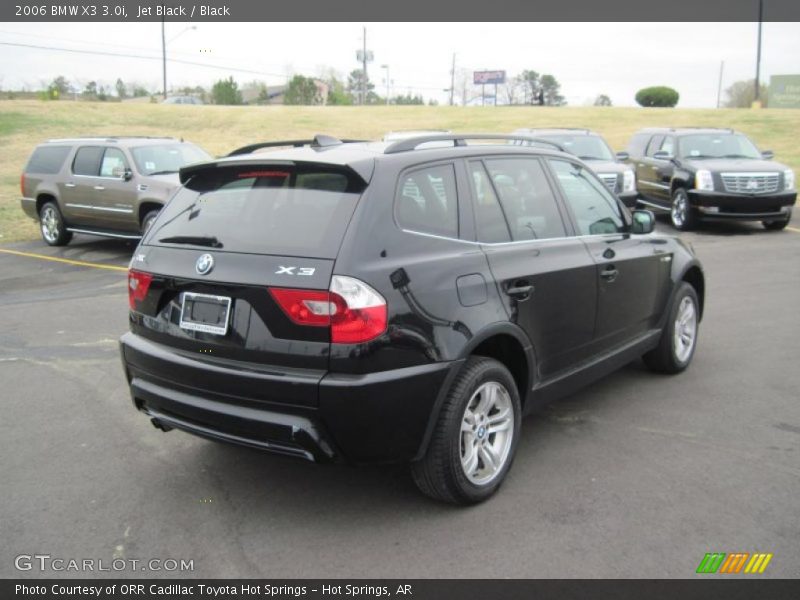 Jet Black / Black 2006 BMW X3 3.0i