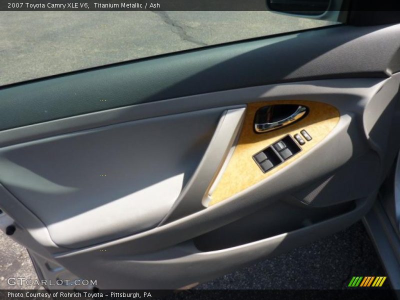 Titanium Metallic / Ash 2007 Toyota Camry XLE V6