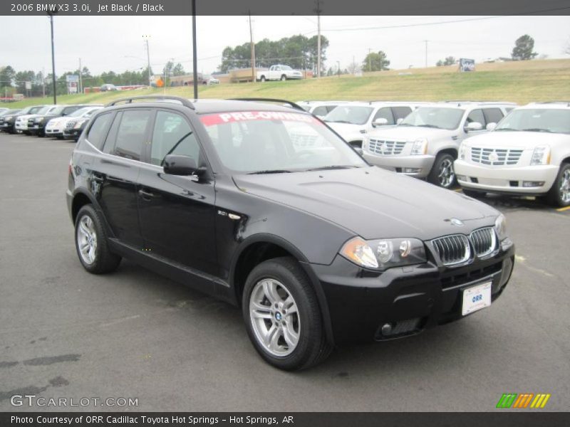 Jet Black / Black 2006 BMW X3 3.0i