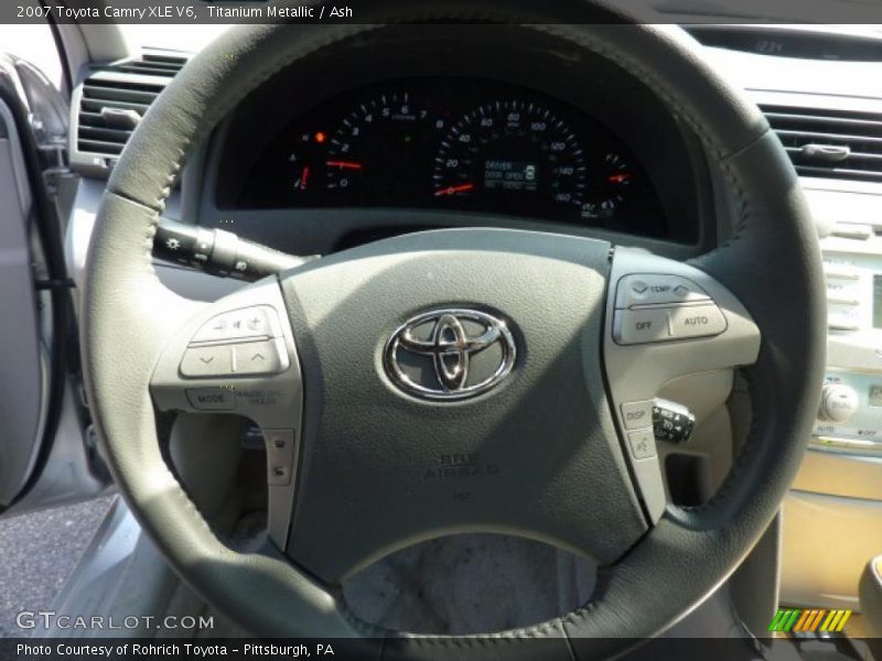 Titanium Metallic / Ash 2007 Toyota Camry XLE V6