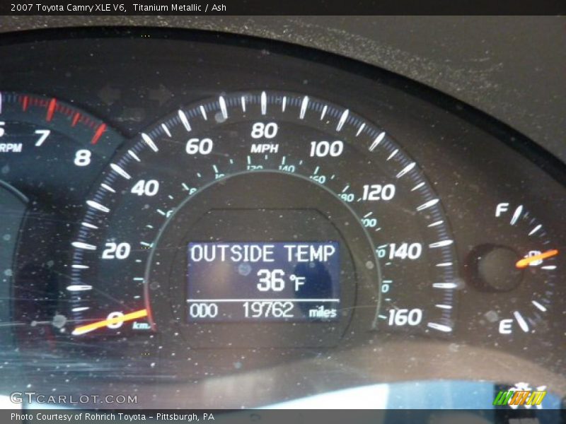 Titanium Metallic / Ash 2007 Toyota Camry XLE V6