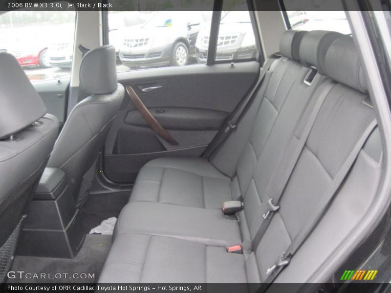 Jet Black / Black 2006 BMW X3 3.0i