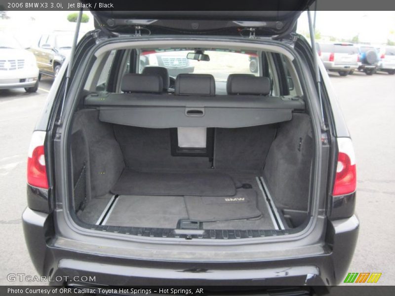 Jet Black / Black 2006 BMW X3 3.0i