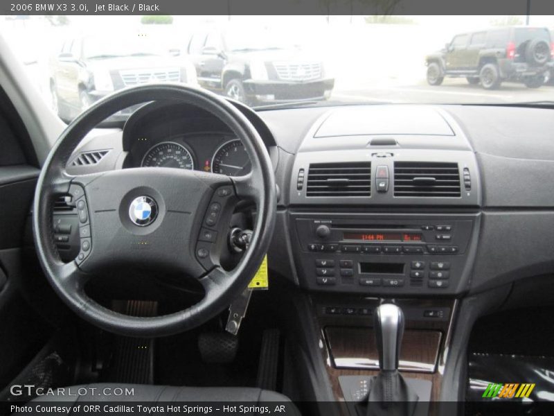 Jet Black / Black 2006 BMW X3 3.0i
