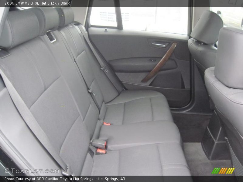 Jet Black / Black 2006 BMW X3 3.0i