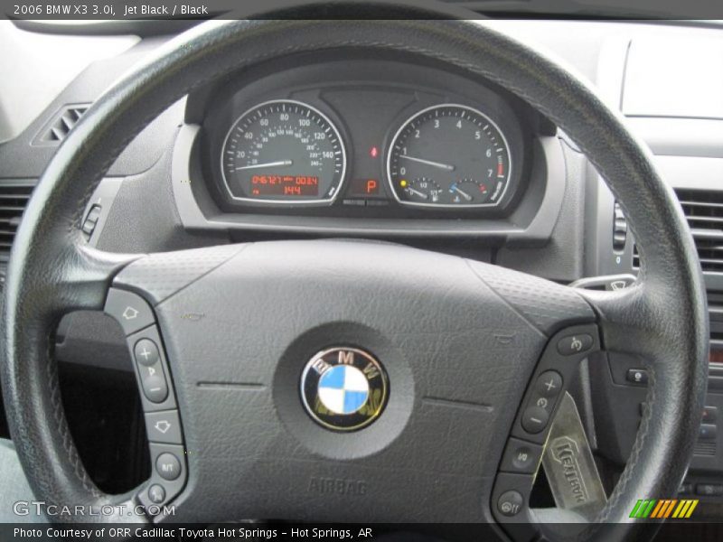 Jet Black / Black 2006 BMW X3 3.0i