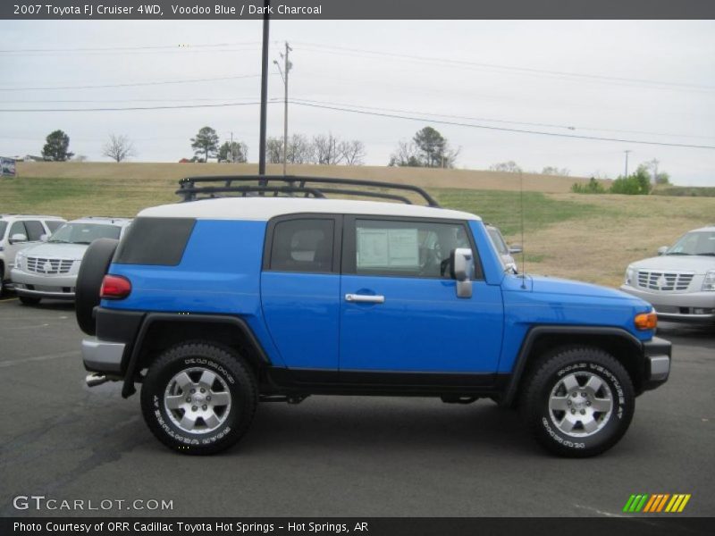 Voodoo Blue / Dark Charcoal 2007 Toyota FJ Cruiser 4WD