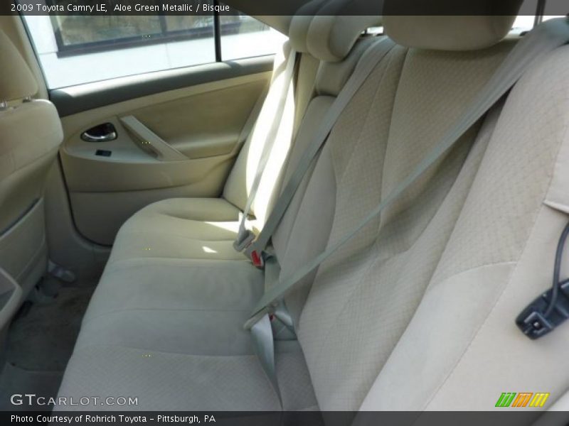 Aloe Green Metallic / Bisque 2009 Toyota Camry LE