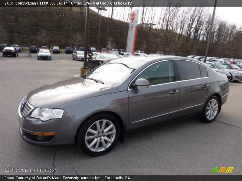 United Grey Metallic / Classic Grey 2006 Volkswagen Passat 3.6 Sedan