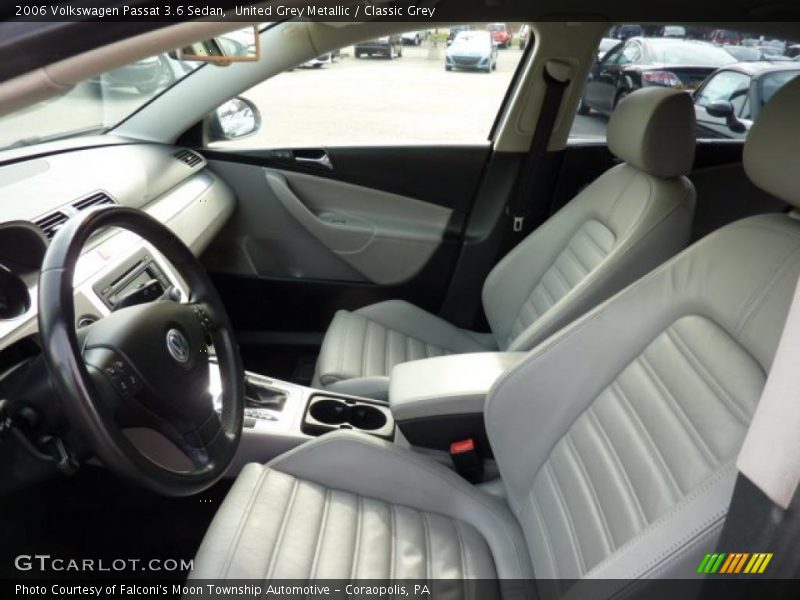 United Grey Metallic / Classic Grey 2006 Volkswagen Passat 3.6 Sedan