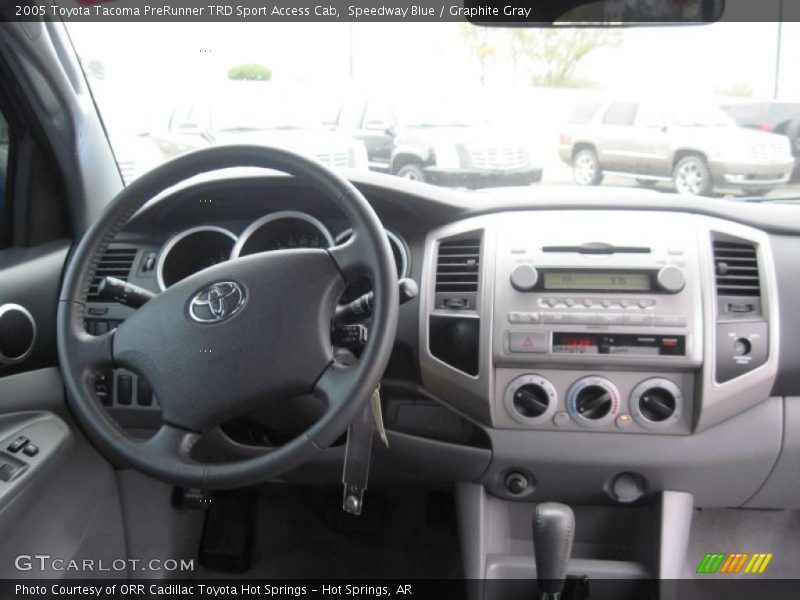 Speedway Blue / Graphite Gray 2005 Toyota Tacoma PreRunner TRD Sport Access Cab
