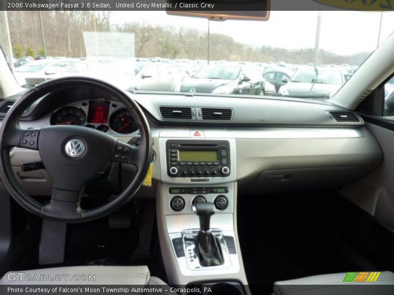United Grey Metallic / Classic Grey 2006 Volkswagen Passat 3.6 Sedan