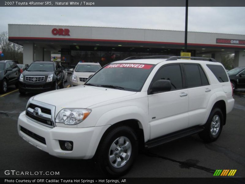 Natural White / Taupe 2007 Toyota 4Runner SR5
