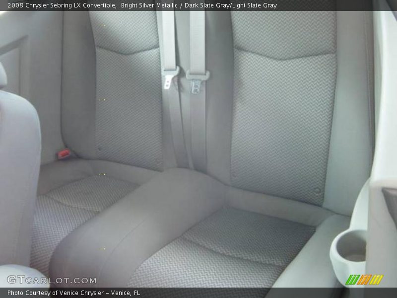 Bright Silver Metallic / Dark Slate Gray/Light Slate Gray 2008 Chrysler Sebring LX Convertible