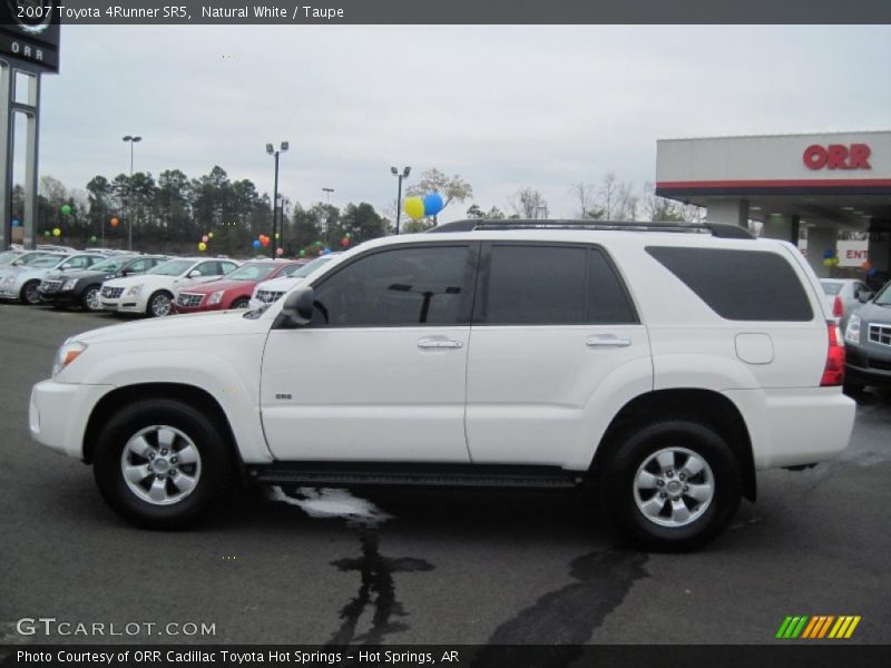 Natural White / Taupe 2007 Toyota 4Runner SR5