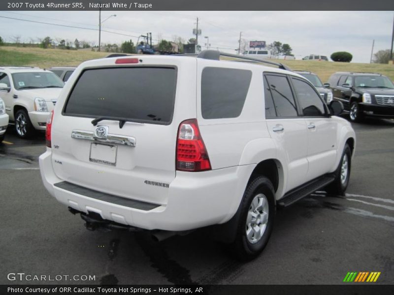 Natural White / Taupe 2007 Toyota 4Runner SR5