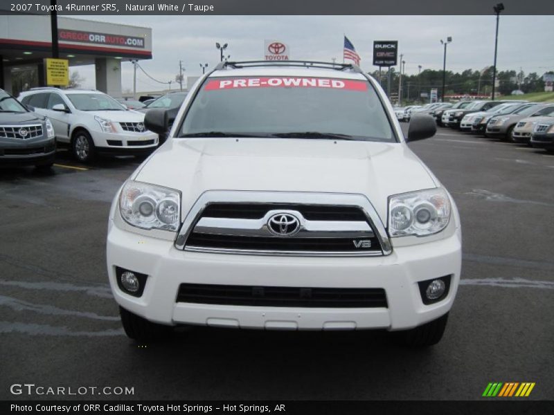 Natural White / Taupe 2007 Toyota 4Runner SR5