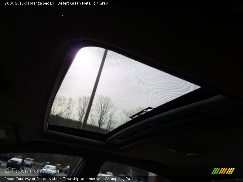 Desert Green Metallic / Grey 2006 Suzuki Forenza Sedan