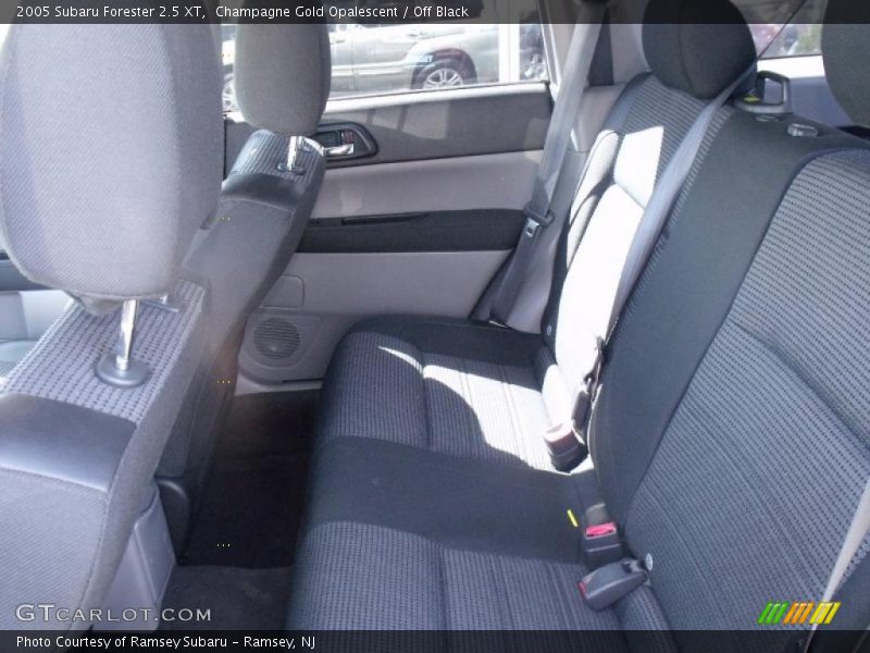 Champagne Gold Opalescent / Off Black 2005 Subaru Forester 2.5 XT