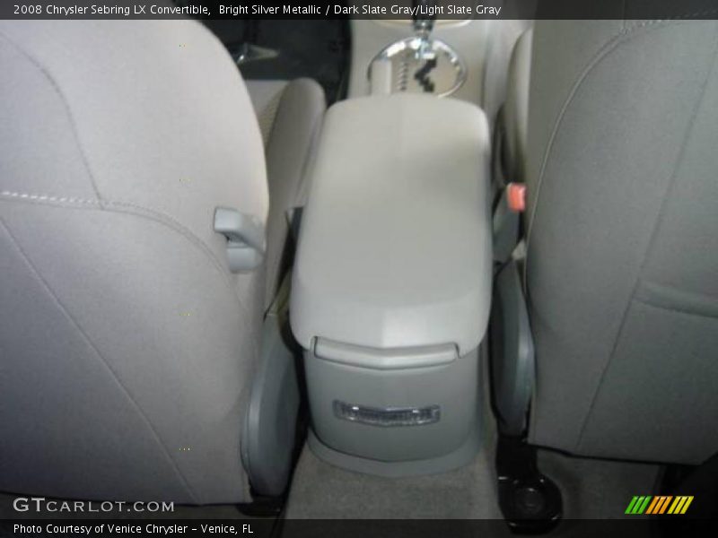 Bright Silver Metallic / Dark Slate Gray/Light Slate Gray 2008 Chrysler Sebring LX Convertible