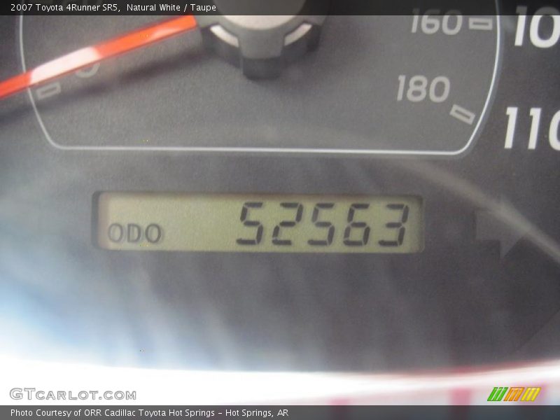 Natural White / Taupe 2007 Toyota 4Runner SR5