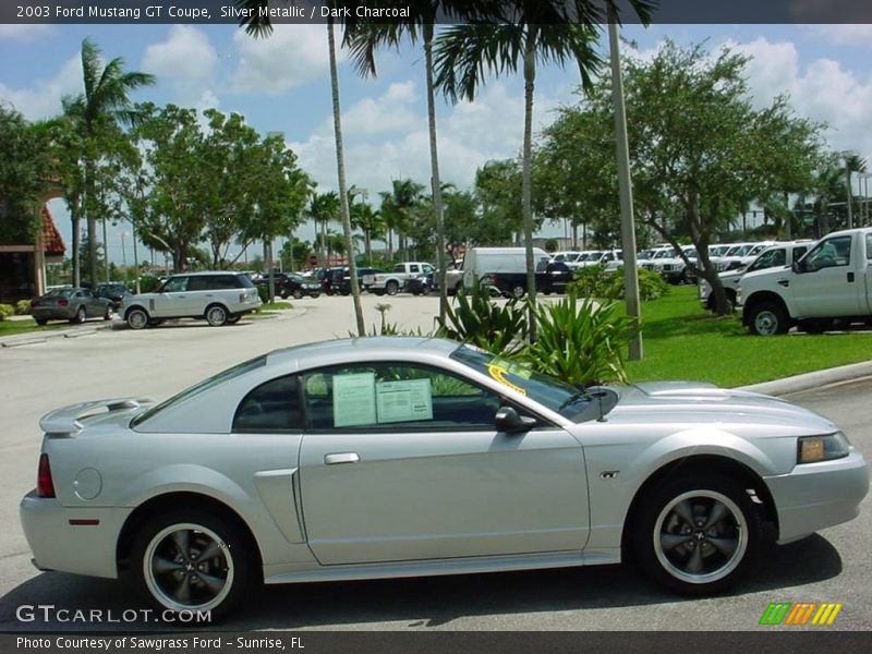 Silver Metallic / Dark Charcoal 2003 Ford Mustang GT Coupe