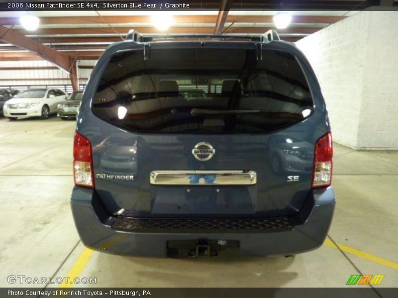 Silverton Blue Pearl / Graphite 2006 Nissan Pathfinder SE 4x4