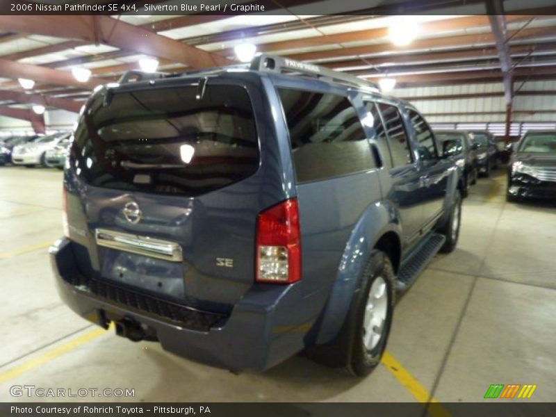 Silverton Blue Pearl / Graphite 2006 Nissan Pathfinder SE 4x4