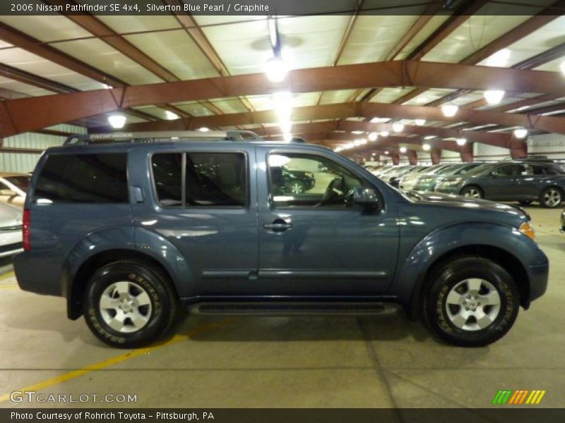 Silverton Blue Pearl / Graphite 2006 Nissan Pathfinder SE 4x4