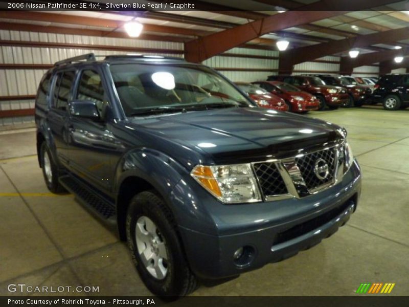 Silverton Blue Pearl / Graphite 2006 Nissan Pathfinder SE 4x4