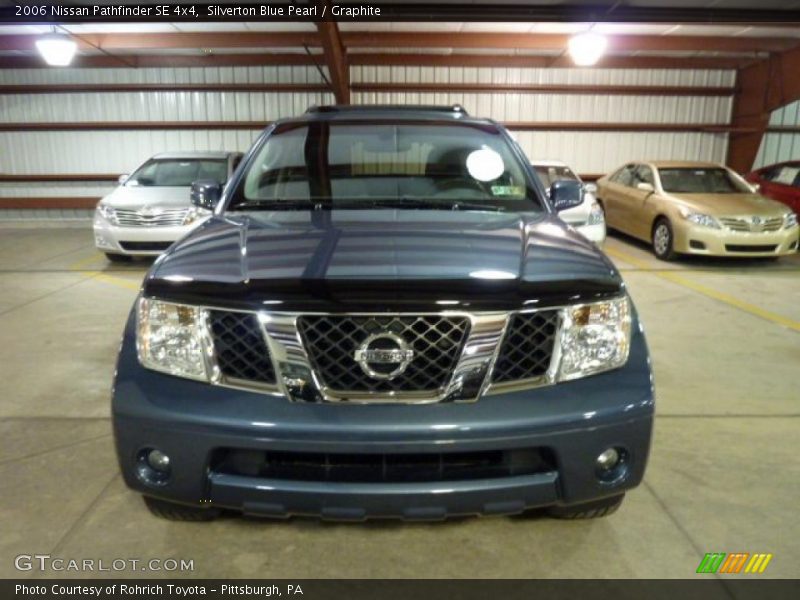 Silverton Blue Pearl / Graphite 2006 Nissan Pathfinder SE 4x4