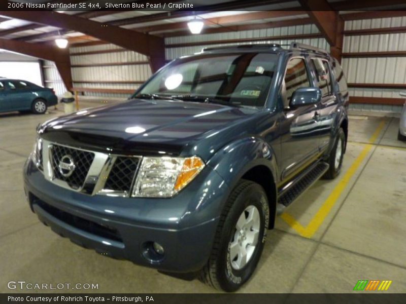 Silverton Blue Pearl / Graphite 2006 Nissan Pathfinder SE 4x4