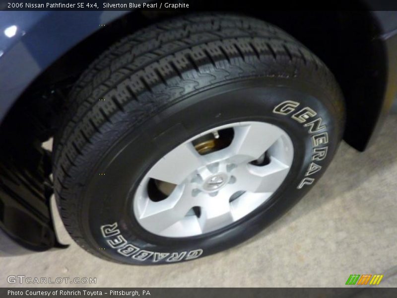 Silverton Blue Pearl / Graphite 2006 Nissan Pathfinder SE 4x4