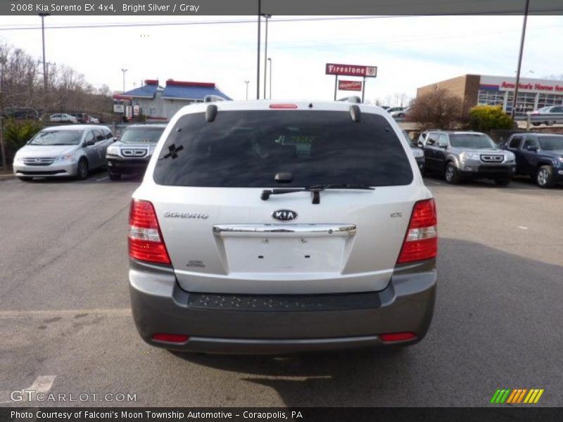 Bright Silver / Gray 2008 Kia Sorento EX 4x4