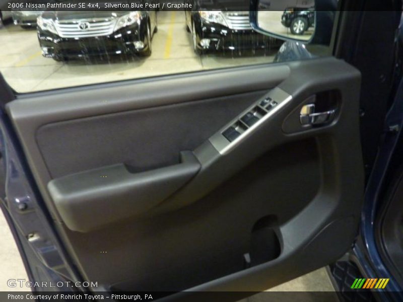 Silverton Blue Pearl / Graphite 2006 Nissan Pathfinder SE 4x4