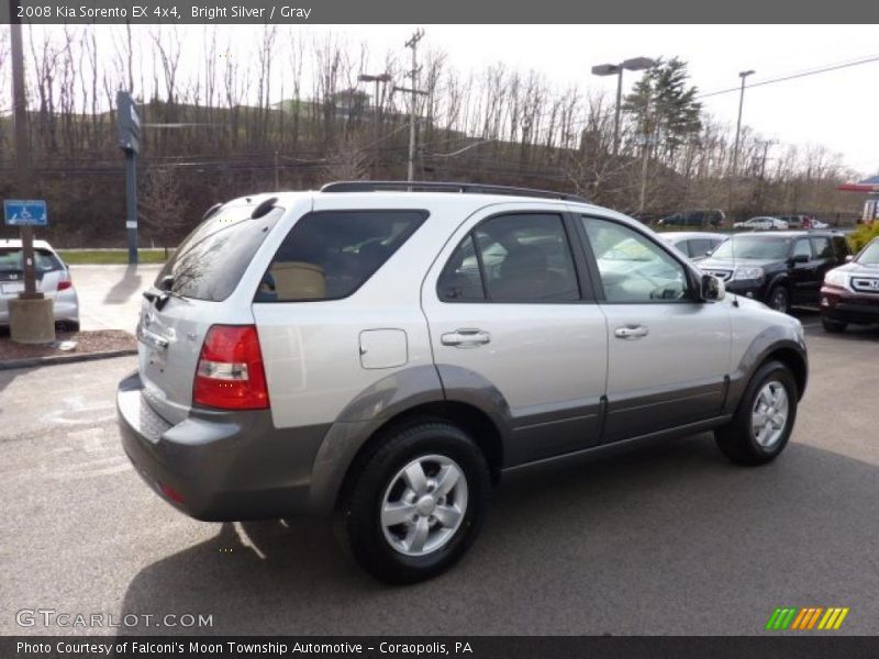 Bright Silver / Gray 2008 Kia Sorento EX 4x4