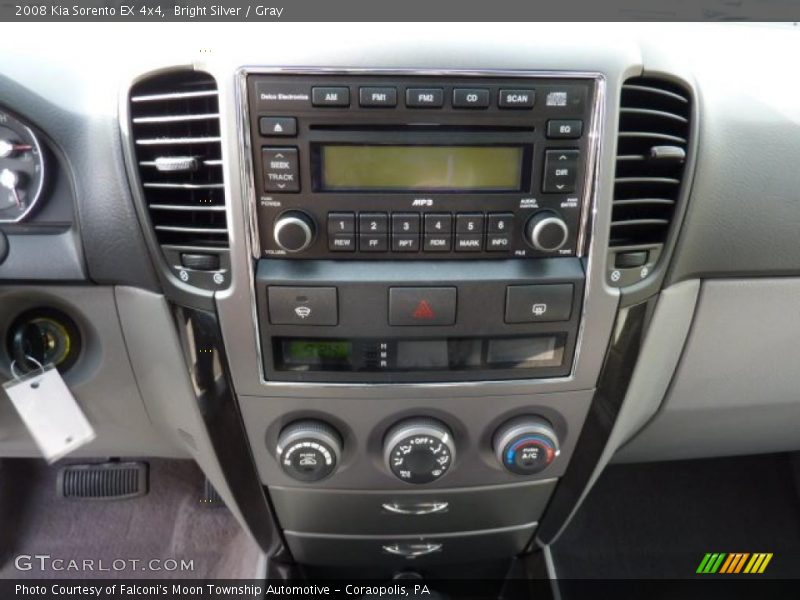 Bright Silver / Gray 2008 Kia Sorento EX 4x4