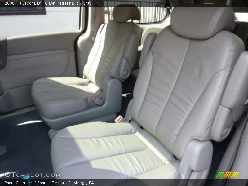 Claret Red Metallic / Gray 2008 Kia Sedona LX