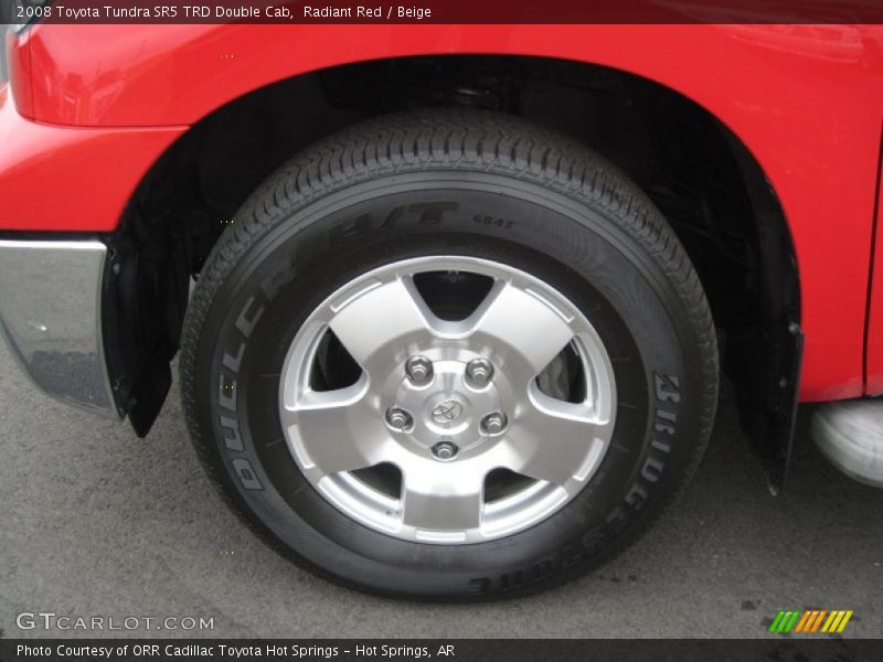 Radiant Red / Beige 2008 Toyota Tundra SR5 TRD Double Cab